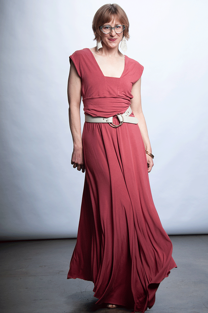 open lace back dress Rhianna Dress