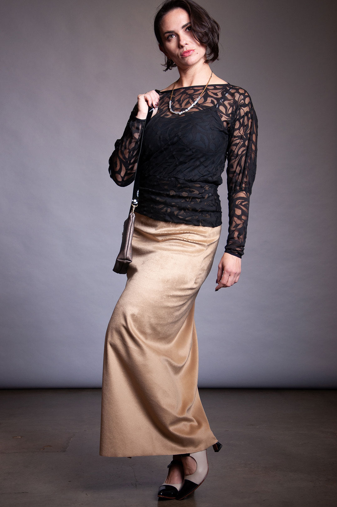 Any Occasion Skirt - Tan Faux Fur