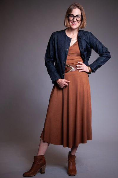 Brea Top - Vintage Brown Jersey