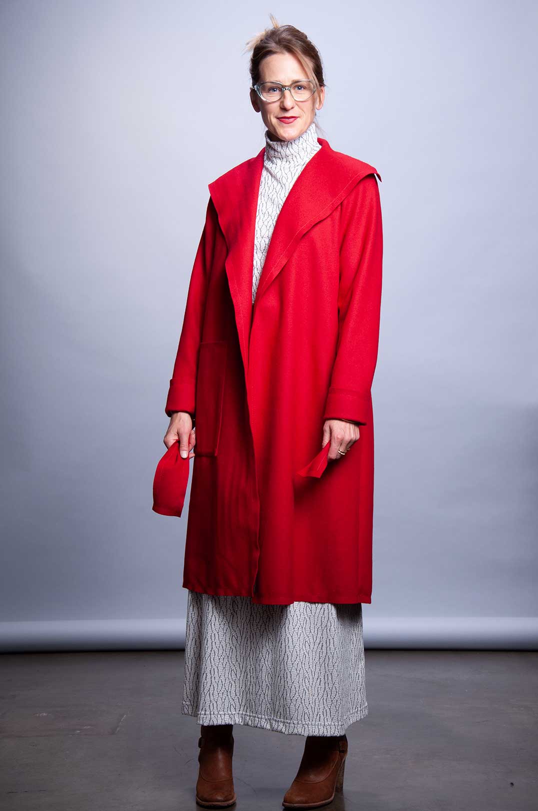 Bridget Coat - Brilliant Red