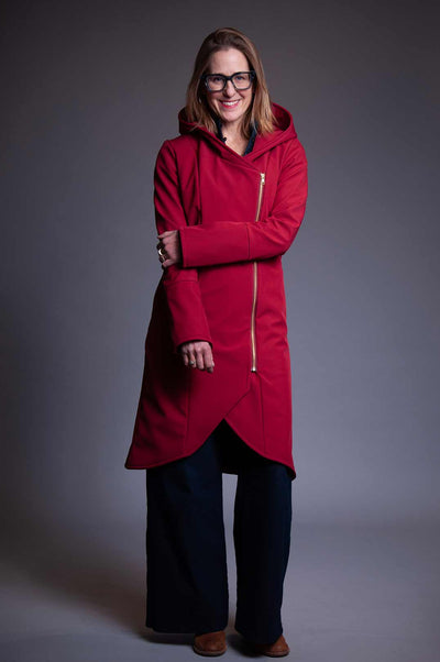 Elizabeth Coat - Malbec