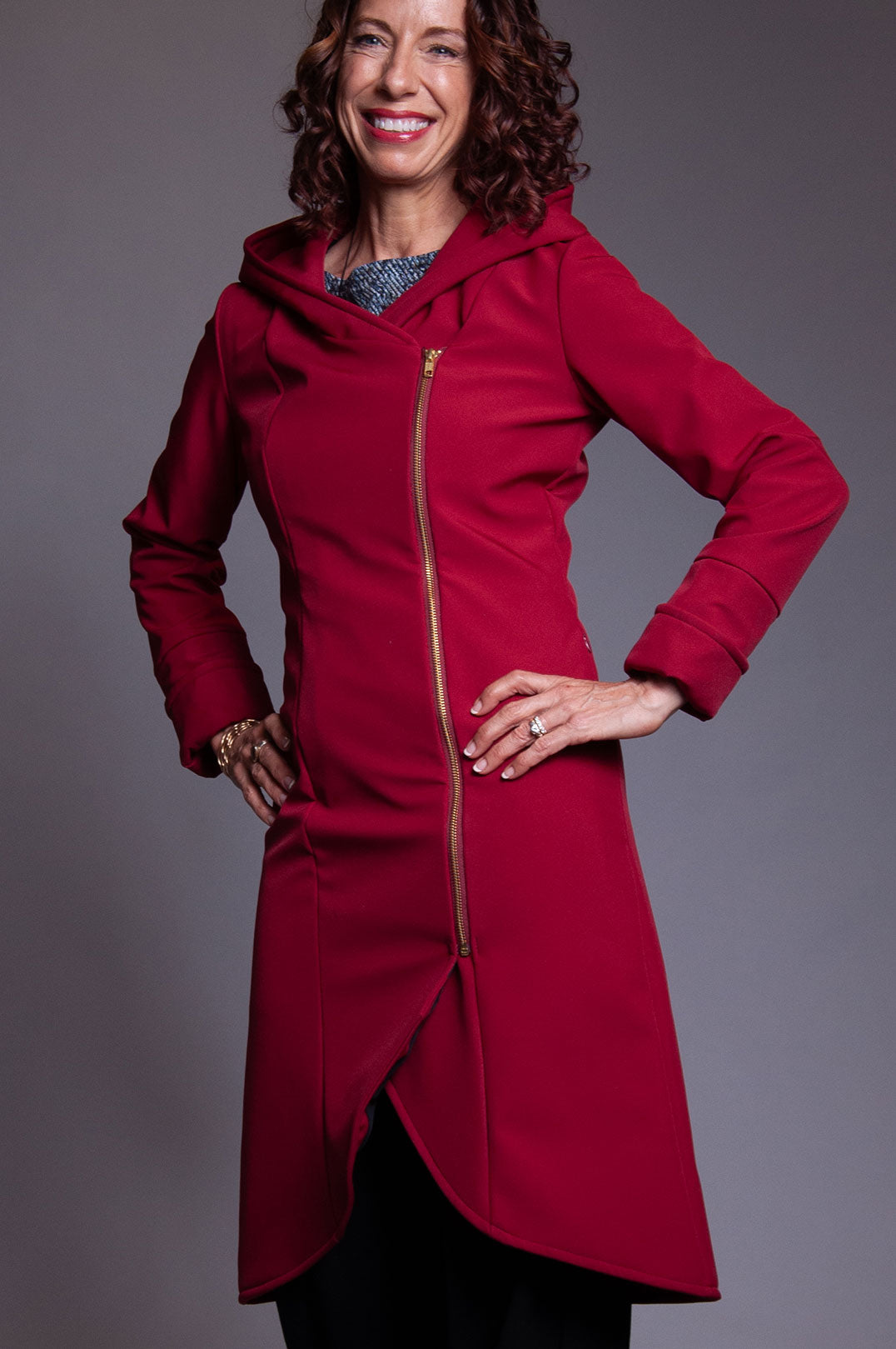 Elizabeth Coat - Malbec