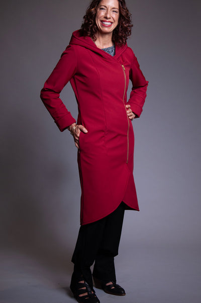Elizabeth Coat - Malbec
