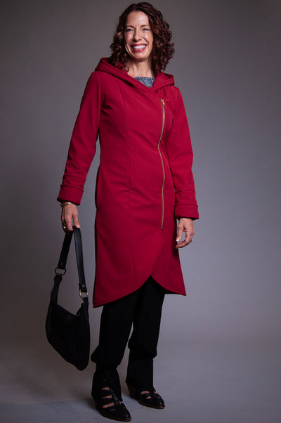 Elizabeth Coat - Malbec
