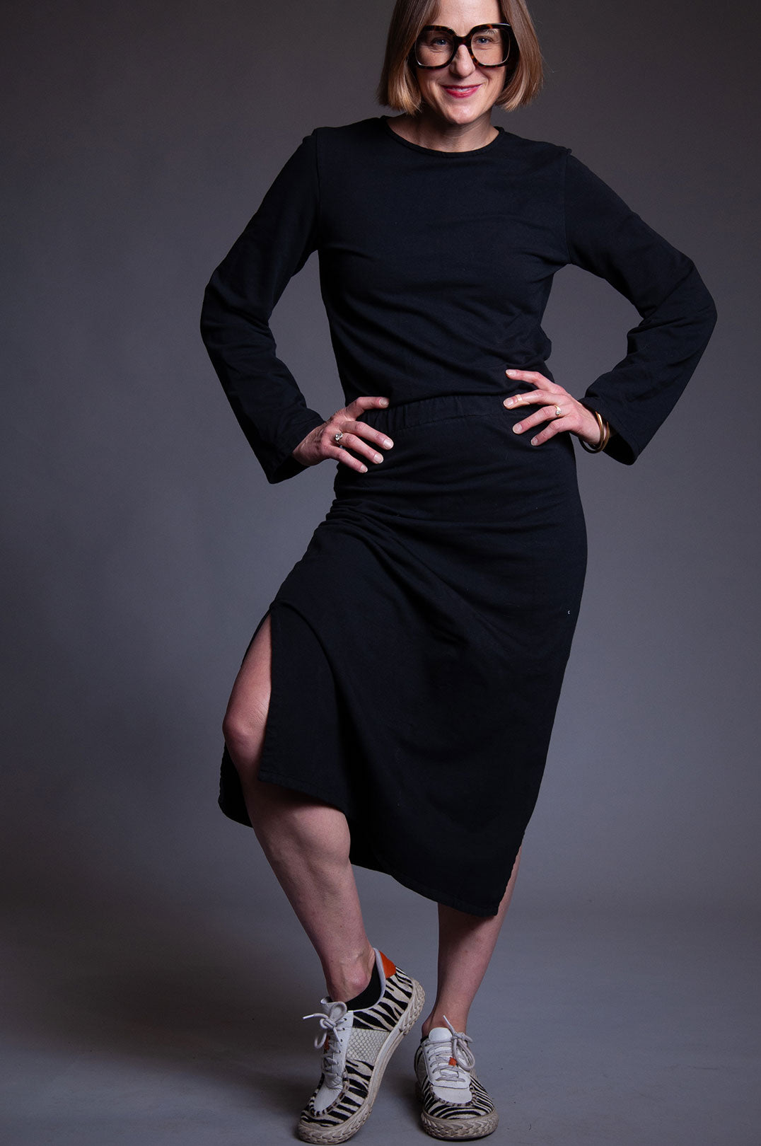 Knock About Dress - Black