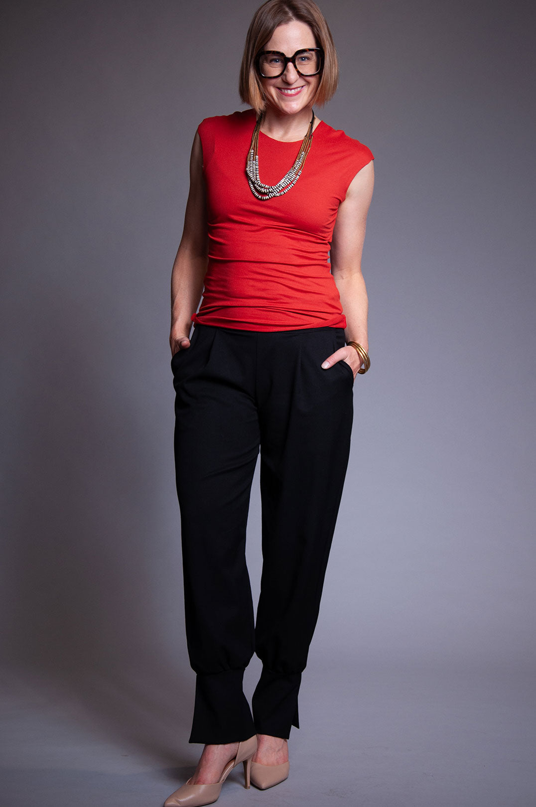 Muscle Tee - Modern Orange