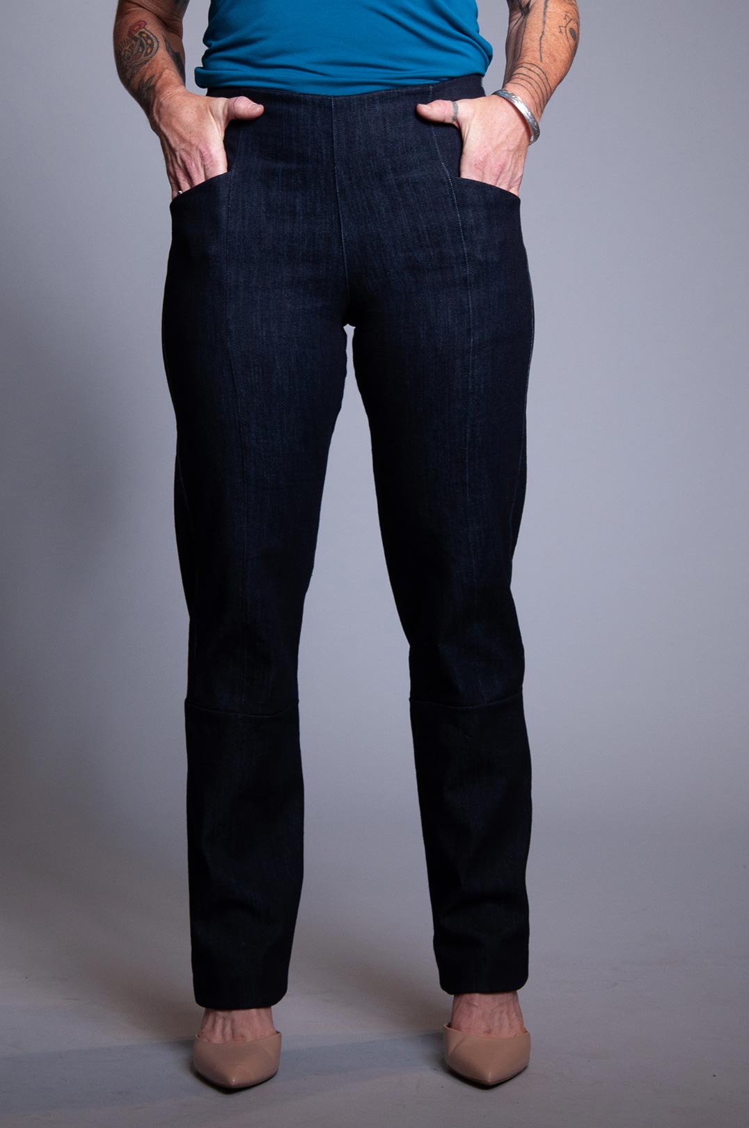 Piece Pant - Intense Denim