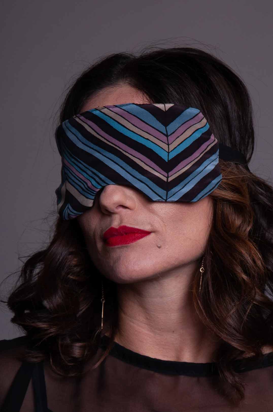 Eye Mask - Not Your Average Chevron