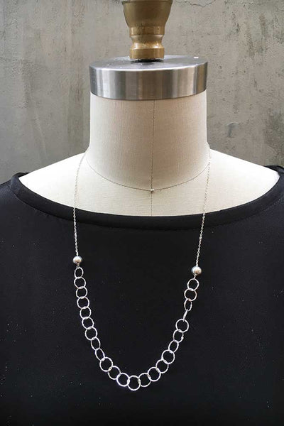 Shape Shifter Necklace - Silver
