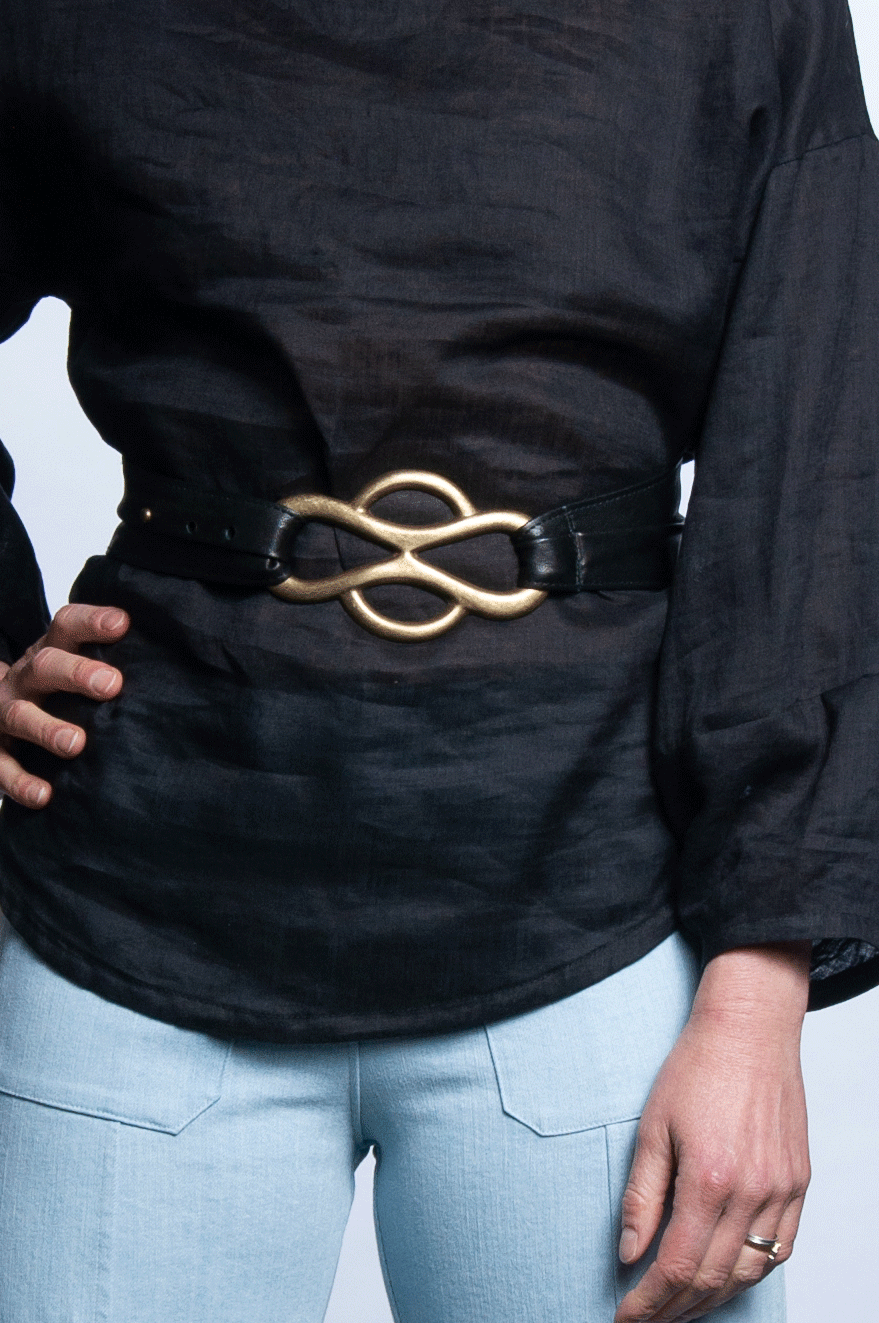 Infinity Waist Belt - Black