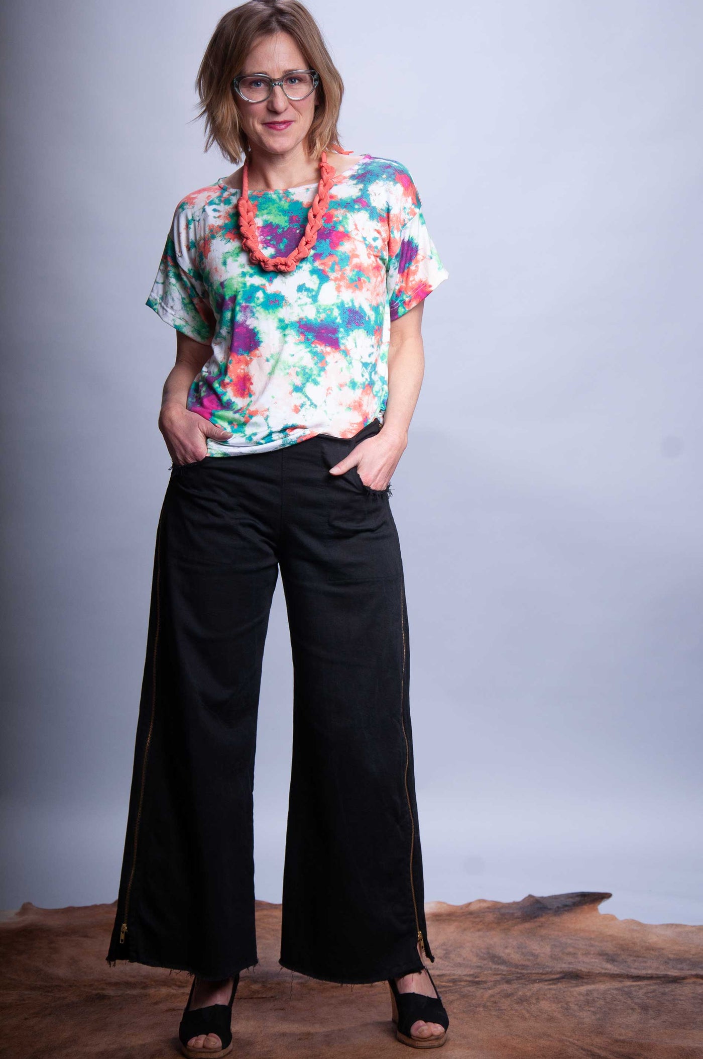 Katrina Top - Burst of Color