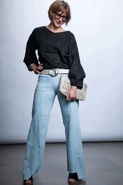 Ring Clutch - Crackle White